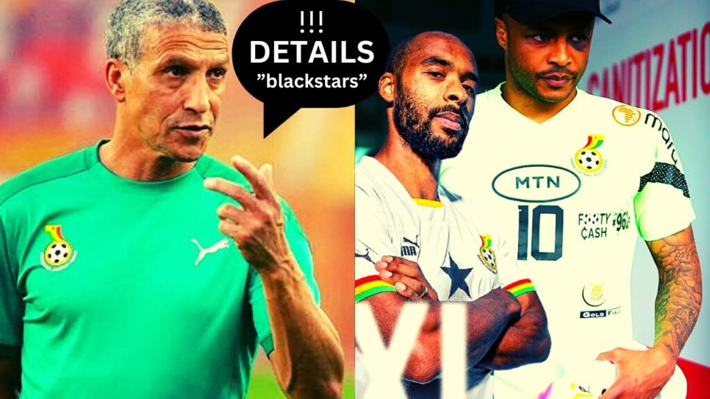 BLACK STARS CAMP NEWS : ANDRE AYEW, MOHAMMED SALISU AND DENIS ODOI RULED OUT AS CHRIS HUGHTON… BLACK STARS CAMP NEWS : ANDRE AYEW, MOHAMMED SALISU AND DENIS ODOI RULED OUT AS CHRIS HUGHTON…