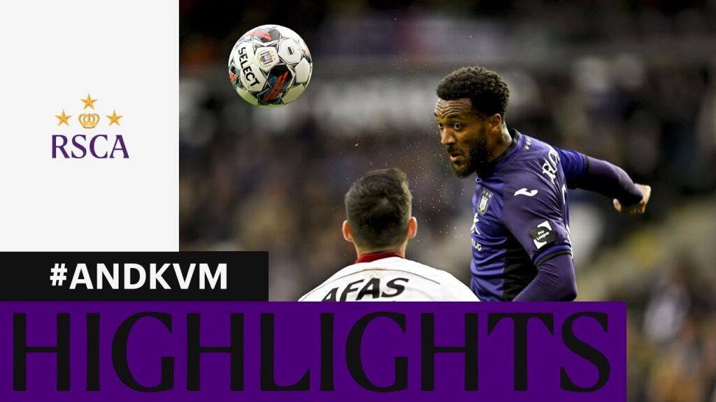 HIGHLIGHTS: RSC Anderlecht - KV Mechelen | 2022-2023
