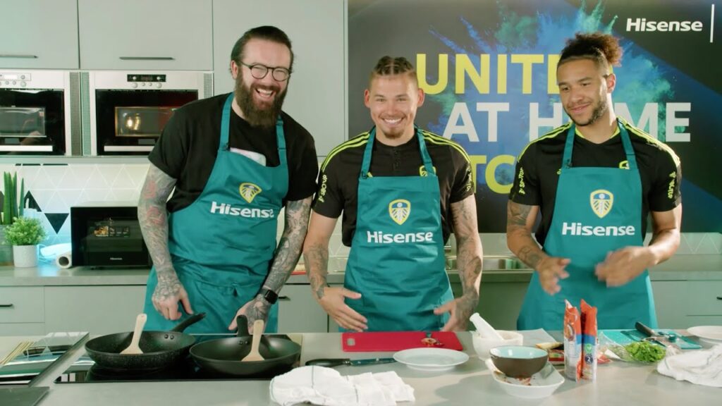 Hisense Curry Cookalong with Kalvin Phillips and Tyler Roberts | Who wins?!