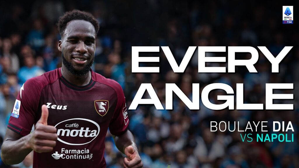 Dia’s curler silences the Maradona Stadium | Every Angle | Napoli-Salernitana | Serie A 2022/23