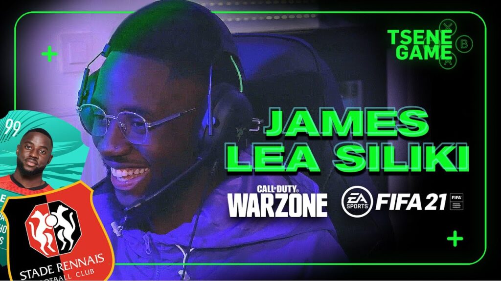 JAMES LEA-SILIKI : AVEC TWITCH, IL SOUTIENT LA FONDATION ALZHEIMER (RENNES) - TSENEGAME