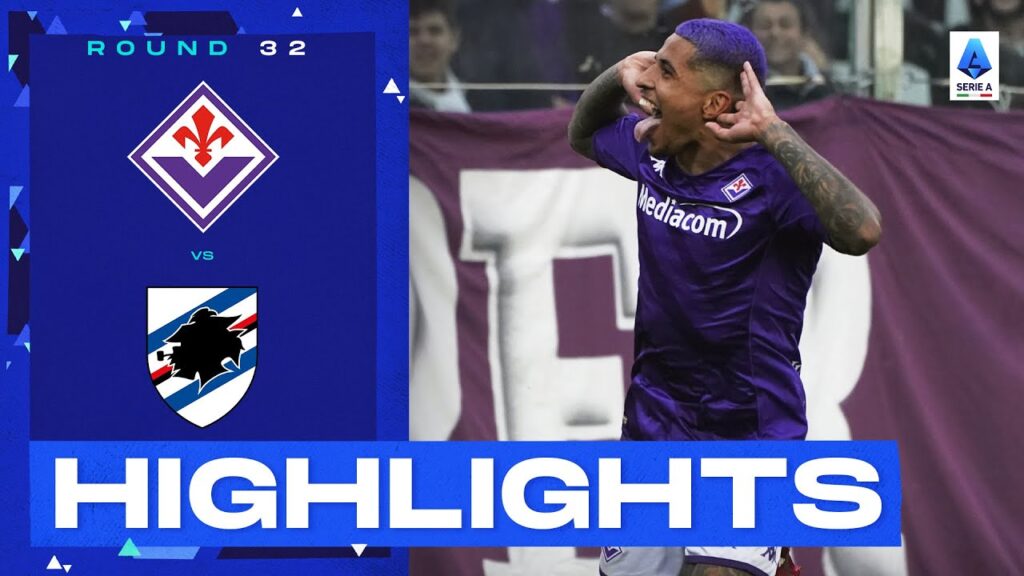 Fiorentina-Sampdoria 5-0 | La Viola run riot at the Franchi: Goals & Highlights | Serie A 2022/23
