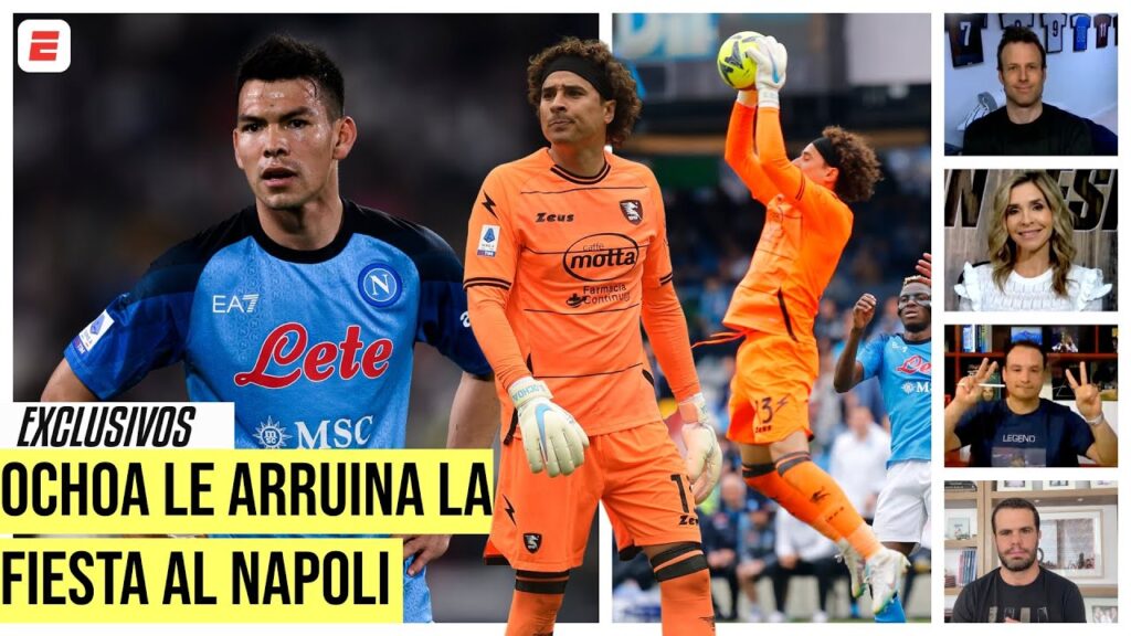 NAPOLI A Chucky LOZANO no se le puede exigir más. INTACHABLE la carrera de OCHOA | Exclusivos