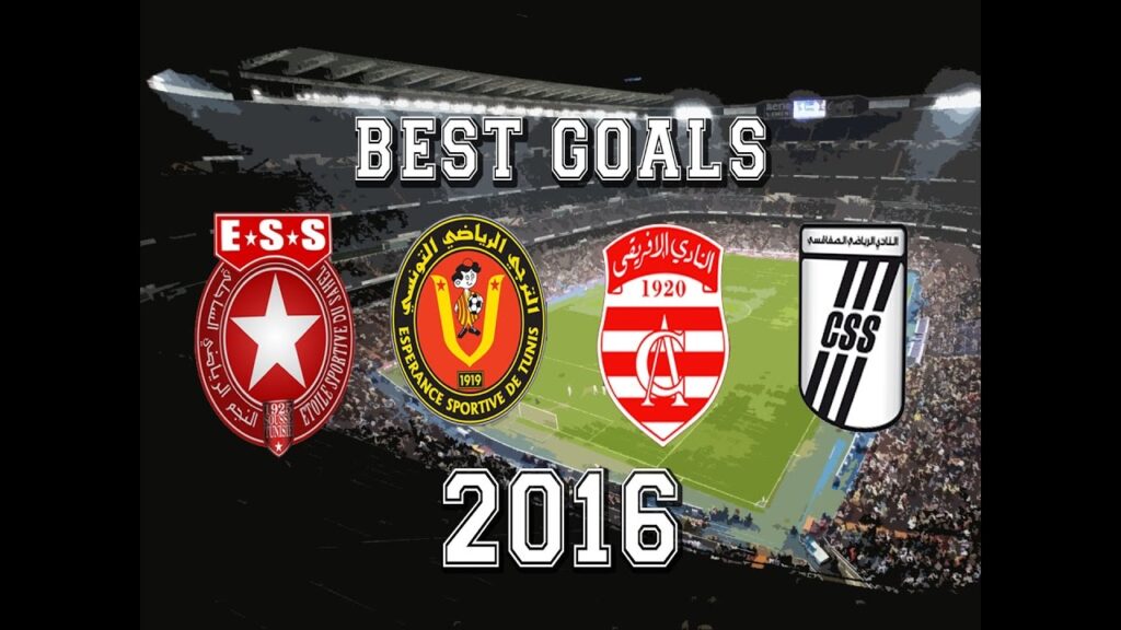 أفضل أهداف.الترجي ونجم ونادي صفاقسي ونادي أفريقي  2015_2016