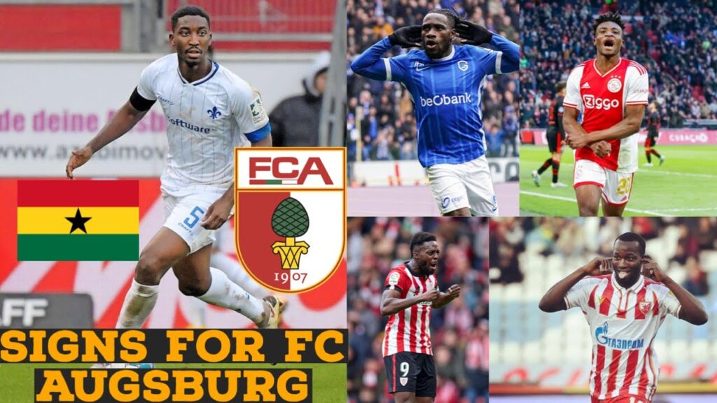 Black Stars Defender Signs For FC Augsburg, Patric Pfeiffer|| Kudus, Inaki Williams, Osman Bukari
