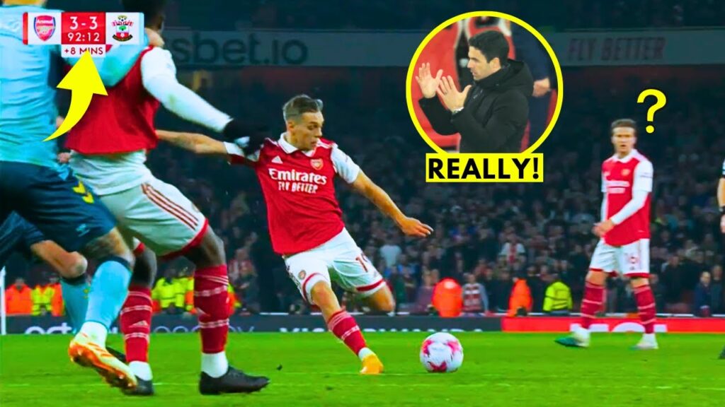 🔥😱Oh My! Leandro Trossard hit the crossbar vs Southampton