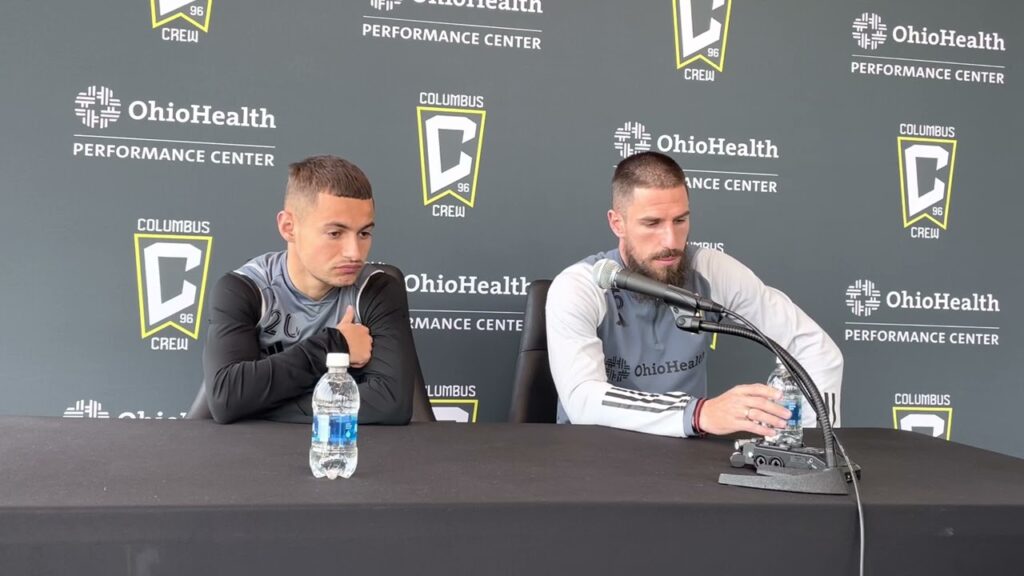 Columbus Crew's Alexandru Matan, Milos Degenek on dealing with match congestion
