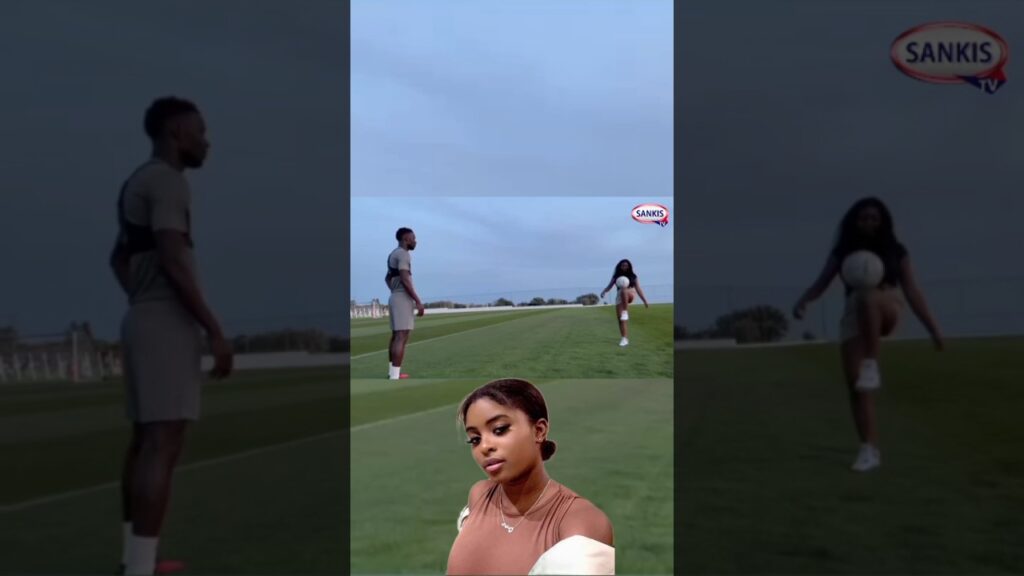 Jonglage Virginie impressionne Moustapha Name son mari.