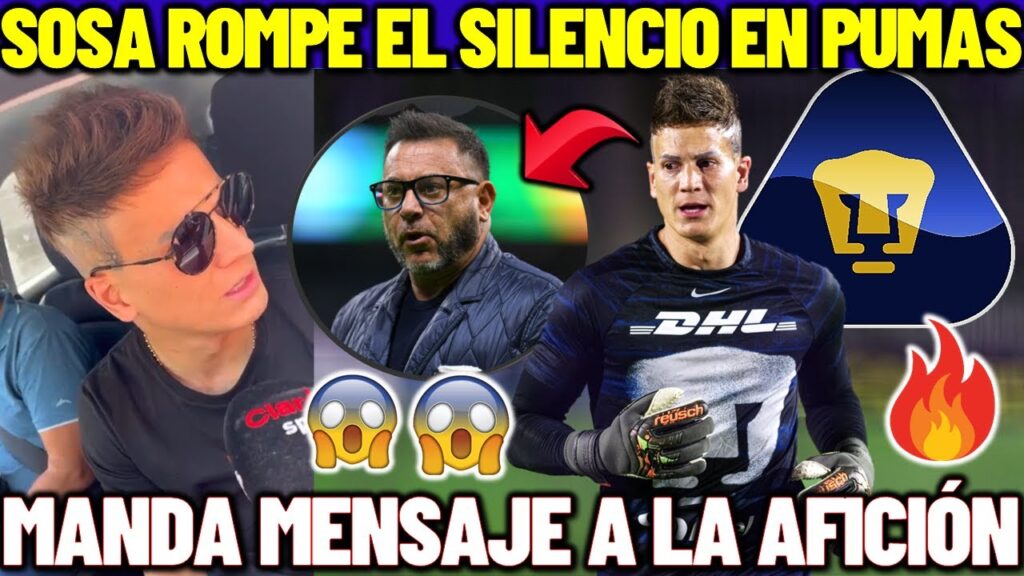 ✅🔥 ¡Sebastián Sosa Rompe el SILENCIO tras la ELIMINACIÓN de Pumas! | Manda MENSAJE a la Afición