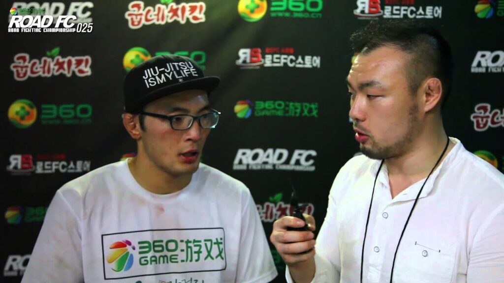 360GAME ROAD FC 025 KIM SOO CHUL BACKSTAGE INTERVIEW