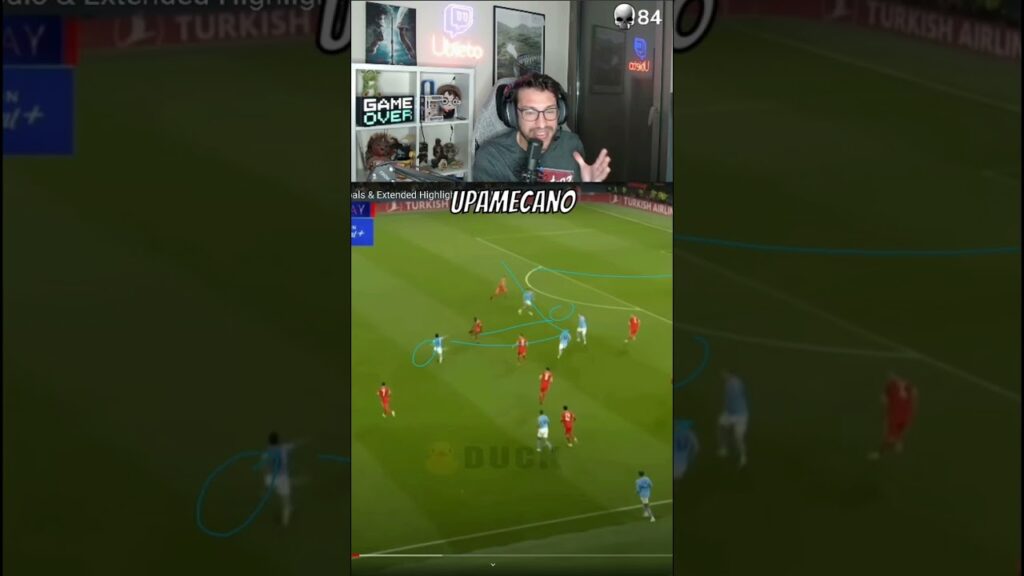 UPAMECANO? 👎 Ig: Ubietoo #championsleague #upamecano #bayernmunich #mancity #twitches #shortvideos