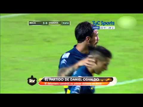 El partido de Daniel Osvaldo vs Zamora / Copa Libertadores 2015