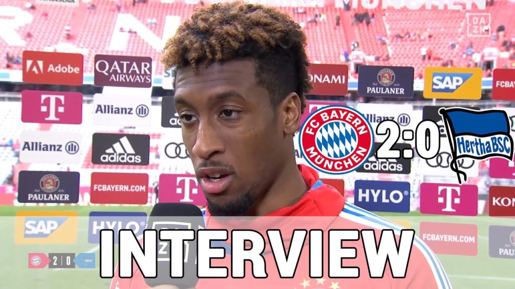 ,,Unsere Chancenverwertung ist nicht gut!" Kingsley Coman nach spätem 2:0 gegen Hertha