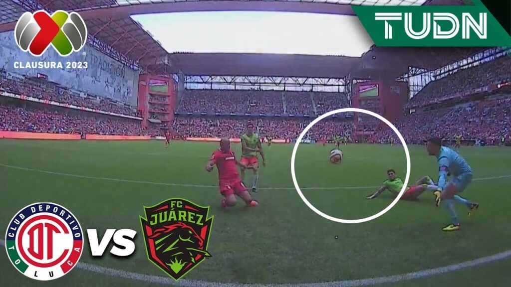 ¡BRUTAL! ¡TALA HACE LA ATAJADA DEL DÍA! | Toluca 1-0 FC Juárez | CL2023 Liga Mx - J16 | TUDN