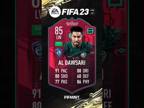 AL DAWSARI fifa evolution