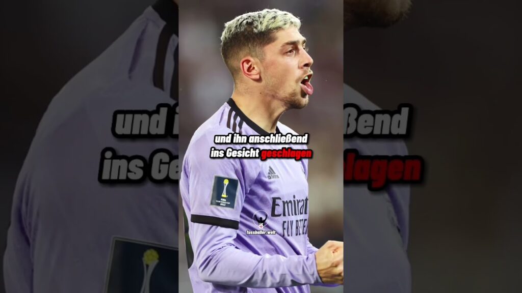 Valverde schlägt Gegenspieler im Parkhaus 😱