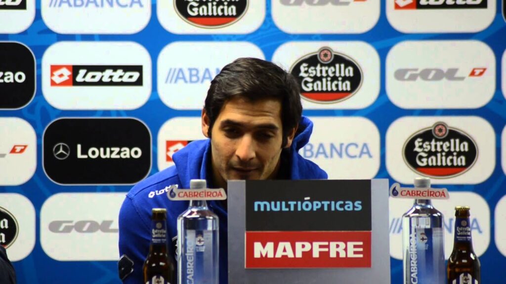 Rueda de prensa de Celso Borges en Riazor 31.01.2015