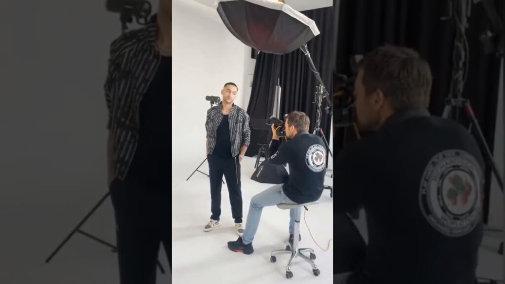 🎥| Hakim Ziyech 🇲🇦 × Nlvogue 🇳🇱 behind the scenes ✨