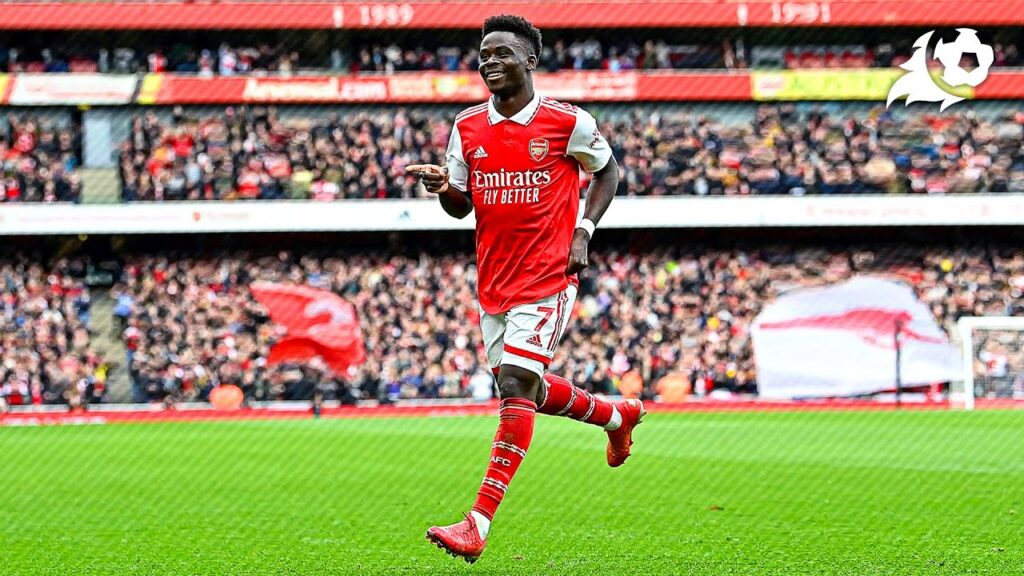 Bukayo Saka is Flying High this Season!