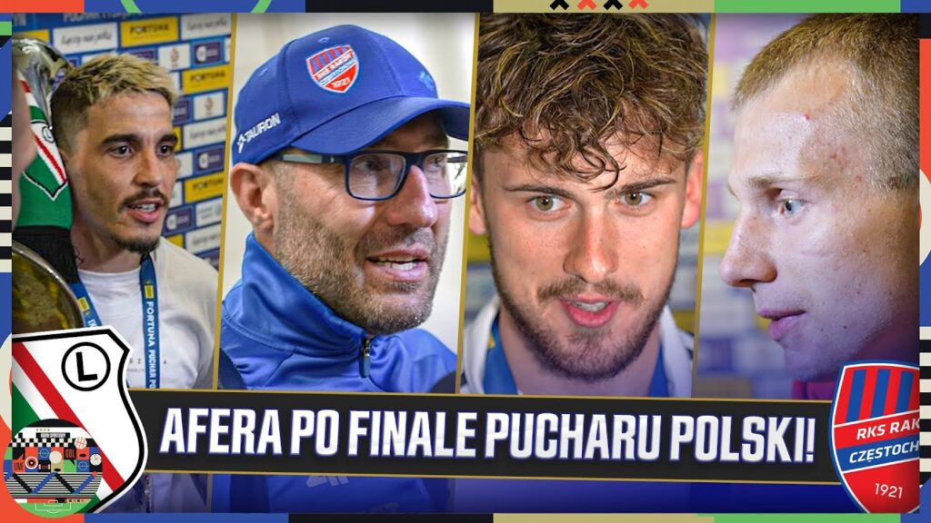 LEGIA POKONAŁA RAKÓW I ZDOBYŁA PUCHAR POLSKI. PAPSZUN: TO BOLESNA PORAŻKA. MUSZĘ DŹWIGNĄĆ ZESPÓŁ