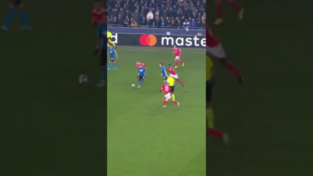 Noa Lang UCL Game Club Brugge vs Benfica 🤯🔥 #shorts #championsleague #football