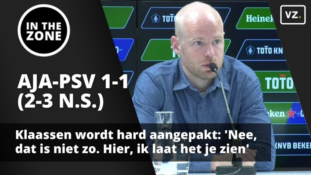 Klaassen wordt hard aangepakt op persmoment: 'Nee, dat is niet zo. Hier, ik laat het je zien'