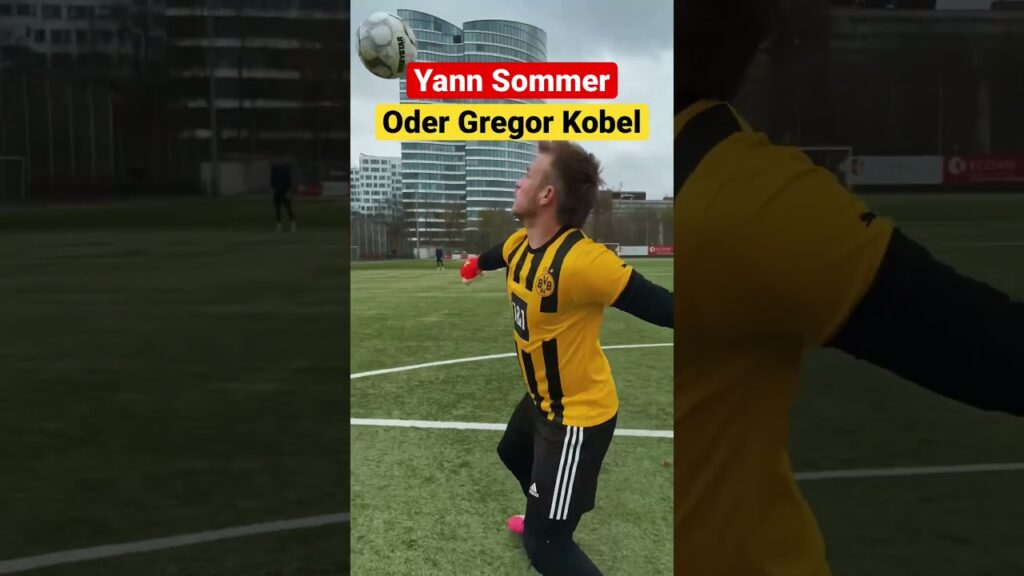 Wer ist der bessere Keeper?🤔⬇️ #kobel oder #sommer
