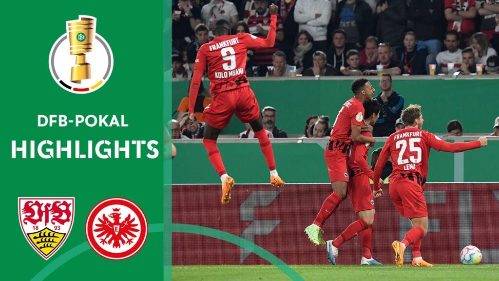 Eintracht wins intense Semi-Final! | VfB Stuttgart vs. Eintracht Frankfurt 2-3 | DFB-Pokal