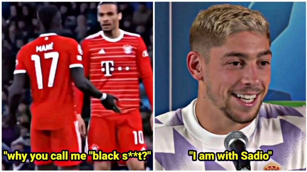 Valverde's reaction to why Sadio Mane punched Leroy Sane