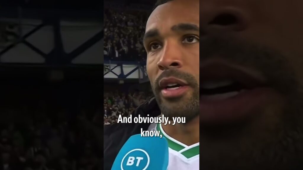 Callum Wilson Reflects On Isak’s GREAT Performance For Newcastle #shorts #premierleague #football