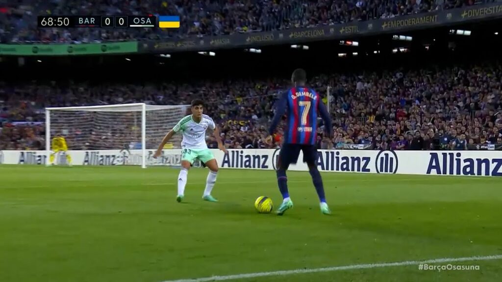 Ousmane Dembele vs Osasuna | Game Changer!