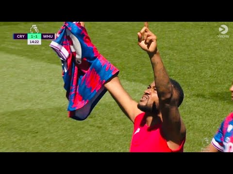 JORDAN AYEW & JEFFREY SCHLUPP SCORE SUPER GOALS IN EPL TODAY🔥⚽️🇬🇭 CRYSTAL PALACE vs WEST HAM(4-3)