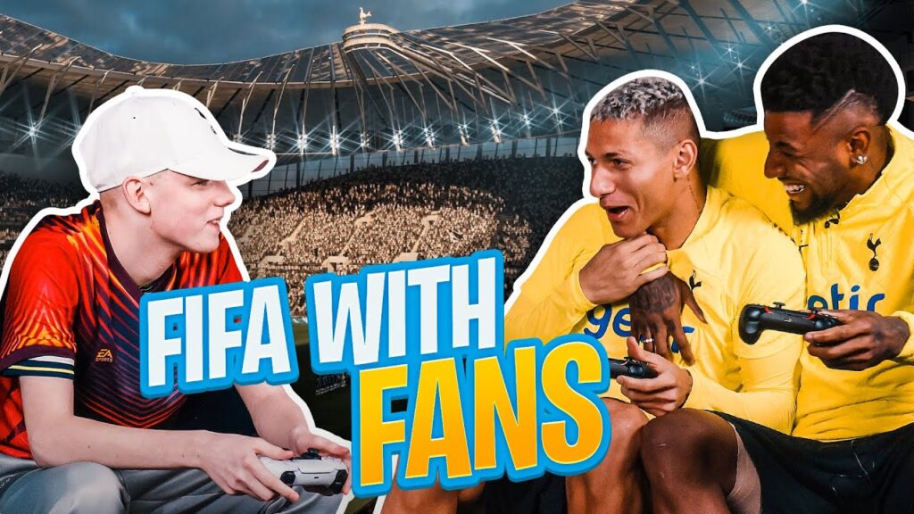 Richarlison and Emerson Royal challenge fans to a game of FIFA 23!