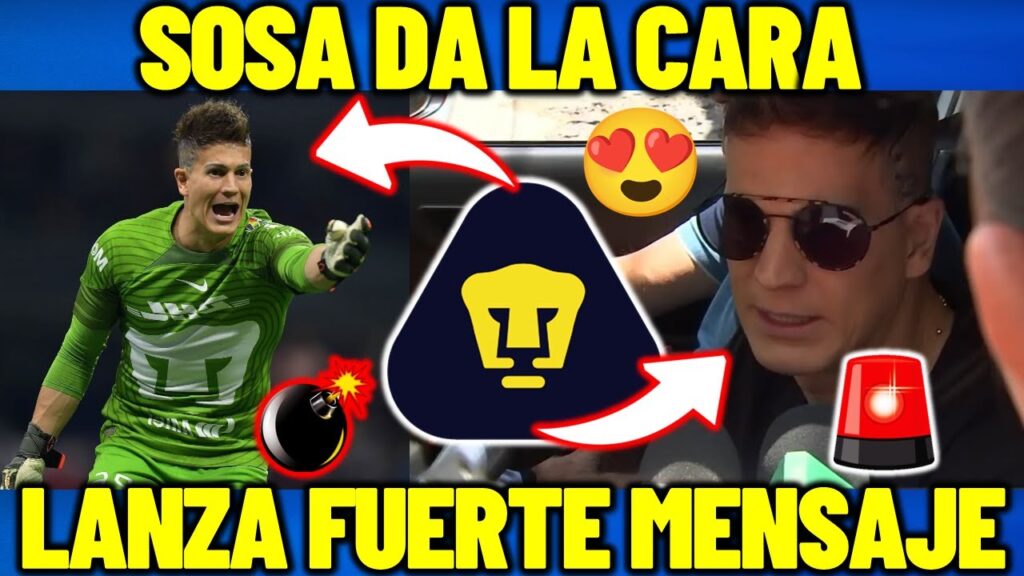 ✅😱SEBASTIAN SOSA ROMPE EL SILENCIO | LANZA FUERTE RECADO A LA AFICION DE PUMAS
