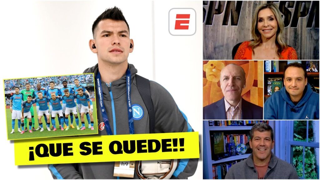 EL CHUCKY NO SE VA. Napoli NO DEBE FRAGMENTAR a este equipo y debería retener a Lozano | Exclusivos