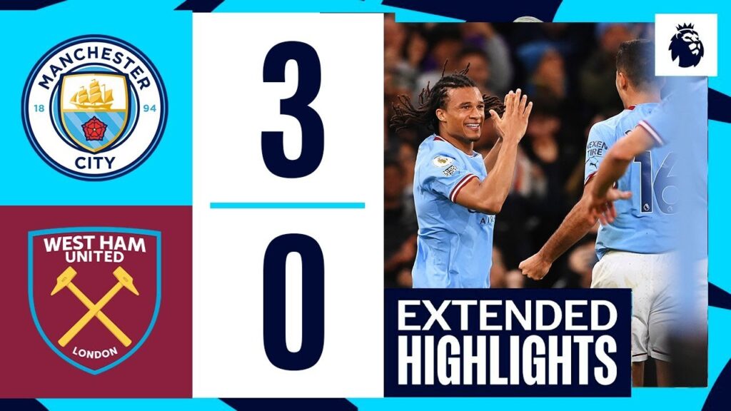 Nathan Aké Goal | Manchester City vs West Ham 3-0 | Highlights | Premier League 22/23