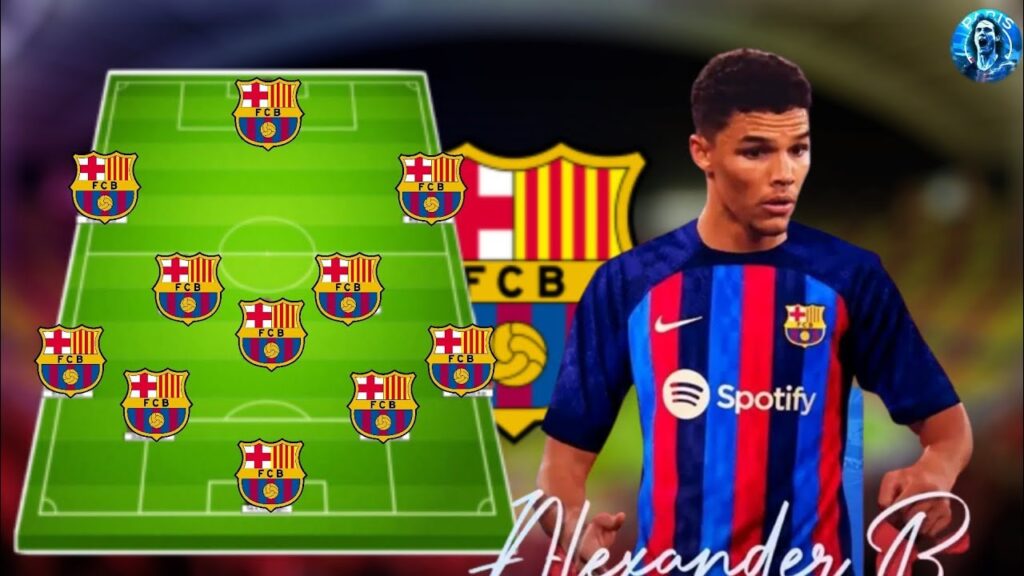 Barcelona Potential Lineup With Summer Transfers 2023 Ft Alexander Bah🔥😱