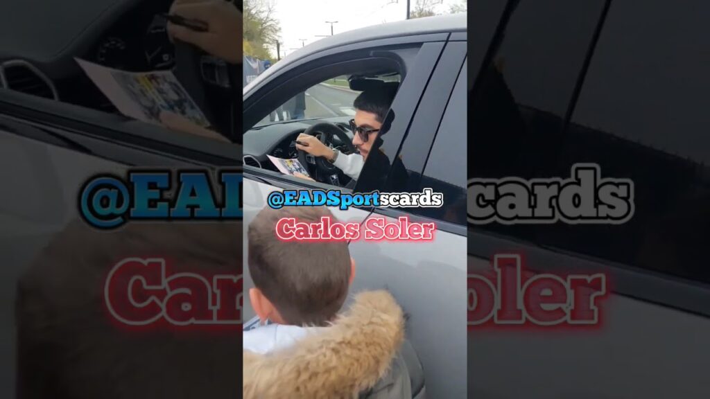 Carlos Soler l Paris St. Germain hat direkt angehalten, als er die Jungs gesehen hat. #psg #soler
