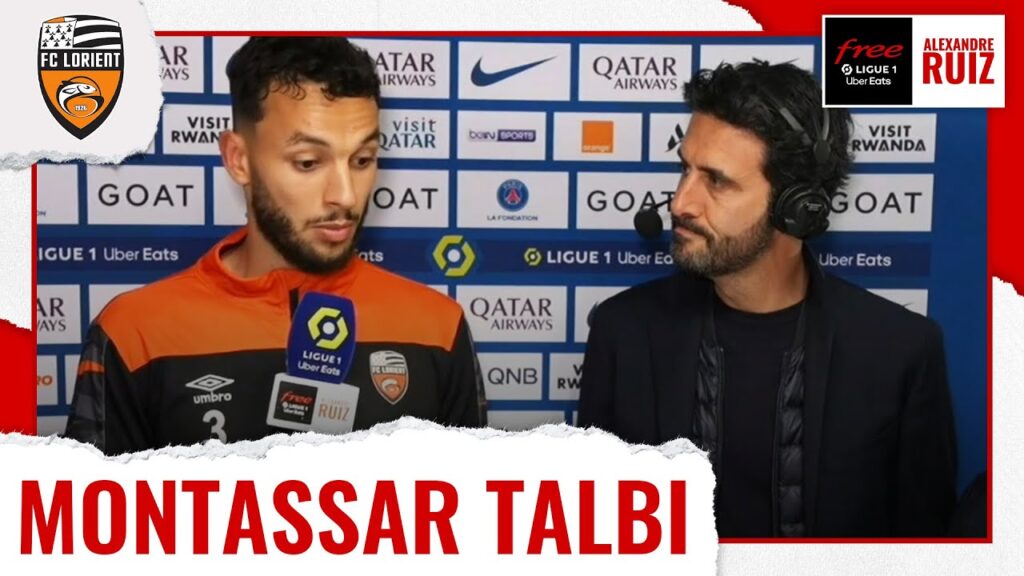 PSG/Lorient - M. Talbi : "Notre match référence" - BORD-TERRAIN