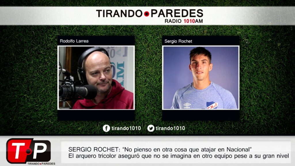 Sergio Rochet: "No pienso en otra cosa que atajar en Nacional"