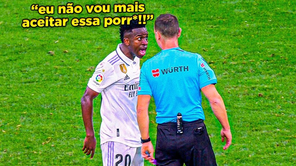 EU NUNCA VI O VINICIUS JR. PUT* ASSIM!! MOMENTOS QUE O VINI JR. PERDEU O CONTROLE EM CAMPO!!