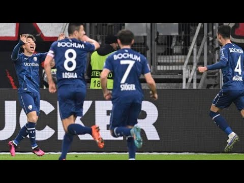 Eintracht Frankfurt vs VFL Bochum 1-1 Takuma Asano score to earn a point for Bochum Match recap