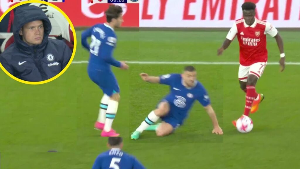 Bukayo Saka Show His Class IN front of " Mudryk " !