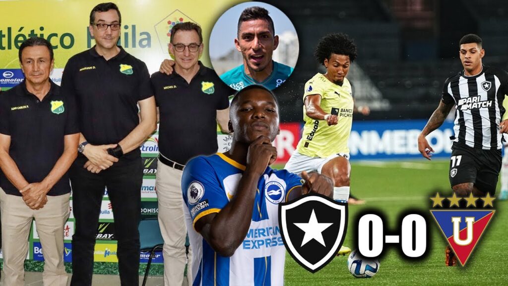 IND. DEL VALLE COMPRÓ UN EQUIPO COLOMBIANO 🔥 | GOL DE ÁNGEL MENA | BOTAFOGO 0-0 LDU | GANÓ EL BRIGHT