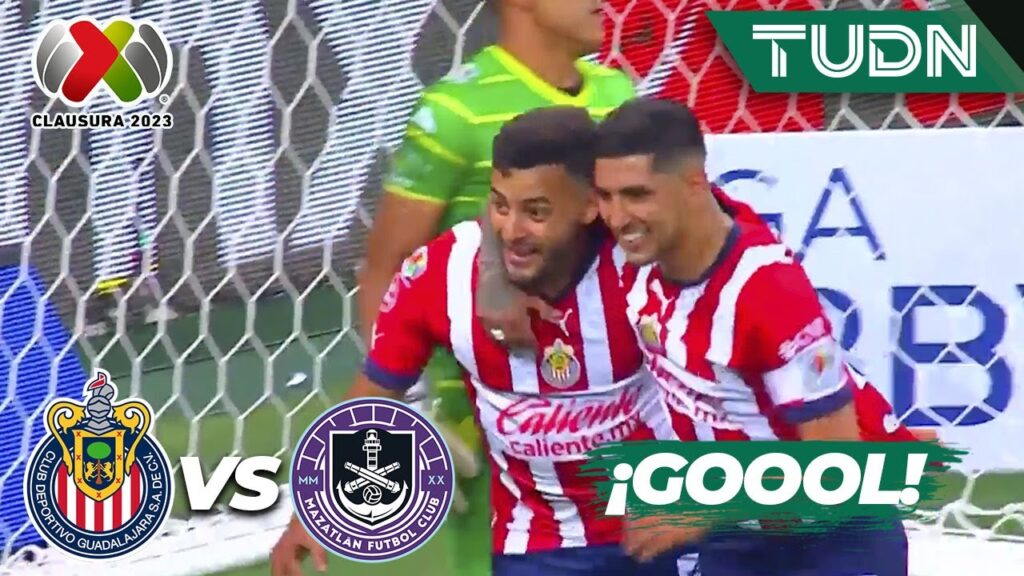 ¡SUPER CHIVAS! GOOL de Vega | Chivas 2-0 Mazatlán  | CL2023 Liga Mx - J17 | TUDN