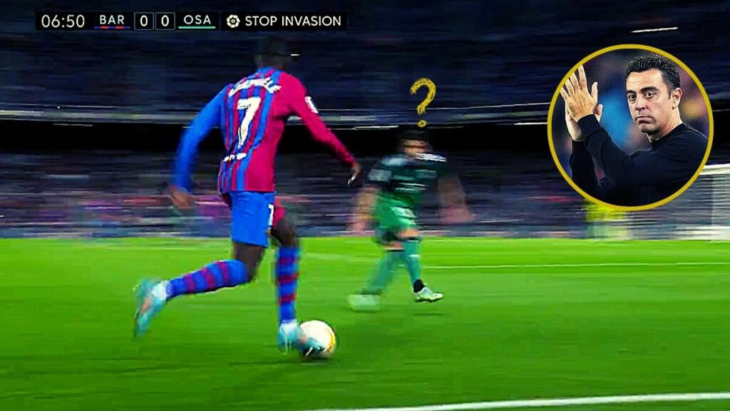Insane Performance! Dembele vs Osasuna | 2 Assists| 13/03/2022