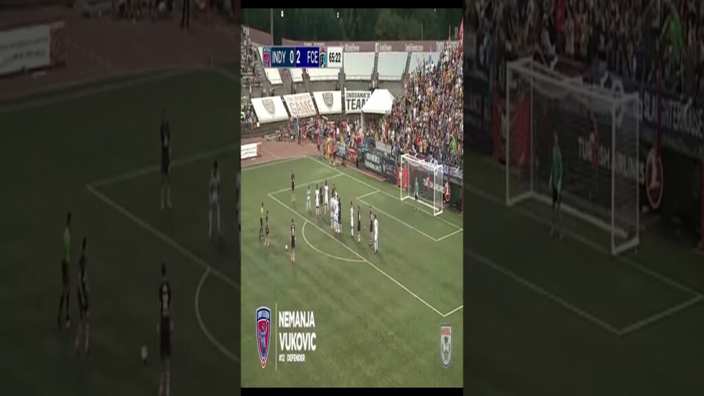 Nemanja Vukovic's Free Kick #shorts