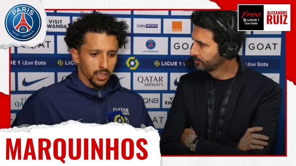 PSG/Lorient - Marquinhos : "Pas le moment de perdre des points" - BORD-TERRAIN