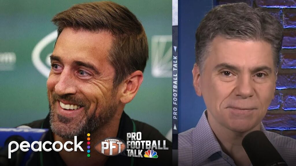 Aaron Rodgers to be at Jets offseason ‘a little more’ often | Pro Football Talk | NFL on NBC