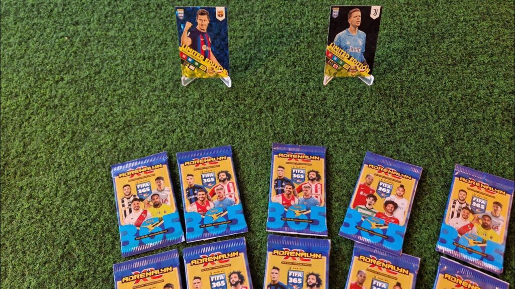 Panini Fifa 365 2023!!!Pojedynek Robert Lewandowski kontra Wojciech Szczęsny!